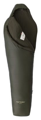Nordisk Knuth +10° Unisex Slaapzak Groen