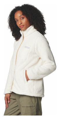 Veste Polaire Femme Columbia Sherpa West Bend II Blanc