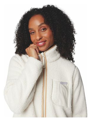 Veste Polaire Femme Columbia Sherpa West Bend II Blanc