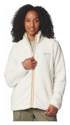 Veste Polaire Femme Columbia Sherpa West Bend II Blanc