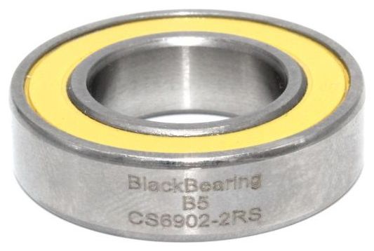 Black Bearing Ceramic 6902-2RS 15 x 28 x 7 mm