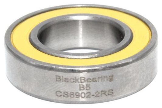 Roulement Black Bearing Céramique 6902-2RS 15 x 28 x 7 mm