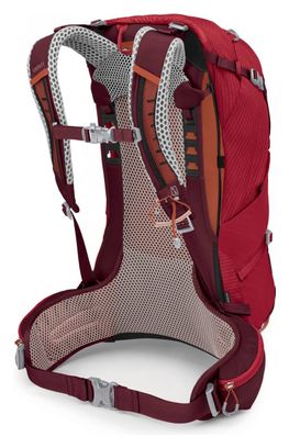 Bolsa de senderismo Osprey Stratos 24 para hombre en color rojo
