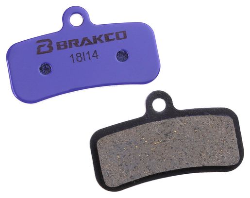 Plaquettes BRAKCO Tranquila SHIMANO SAINT BR-M810/M820 ZEE M640