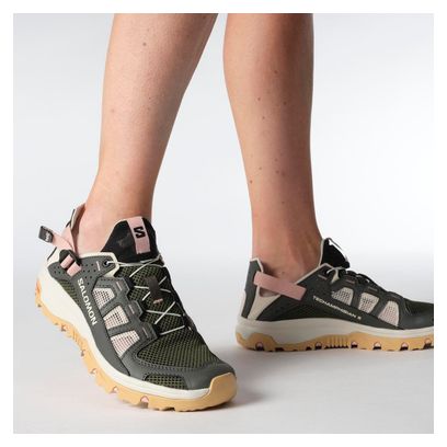 Chaussures Amphibies Salomon Techamphibian 5 Gris/Rose Femme