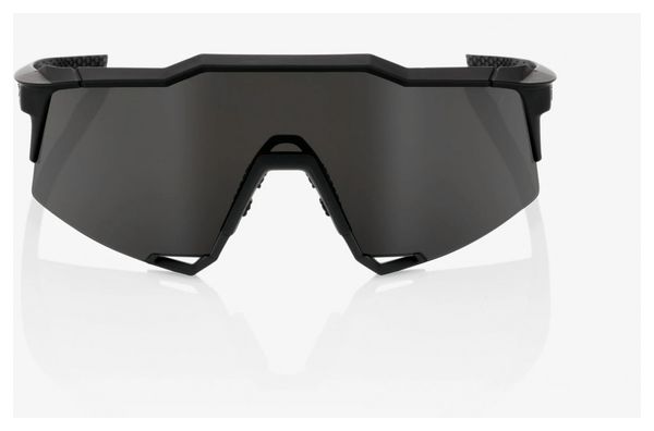100% Brille - Speedcraft - Soft Tact Gläser Schwarz Rauch