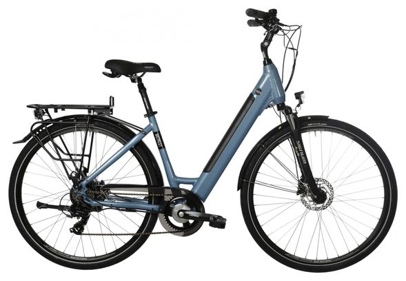 Bicyklet Carmen Electric City Bike Shimano Tourney/Altus 7S 504 Wh 700 mm Blue