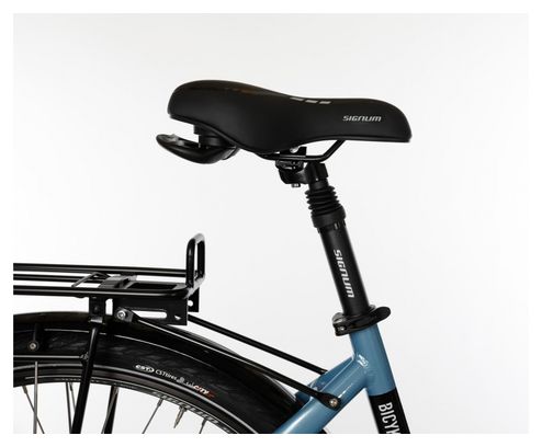 Bicyklet Carmen Electric City Bike Shimano Tourney/Altus 7S 504 Wh 700 mm Blue