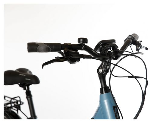 Vélo de Ville Électrique Bicyklet Carmen Shimano Tourney/Altus 7V 504 Wh 700 mm Bleu