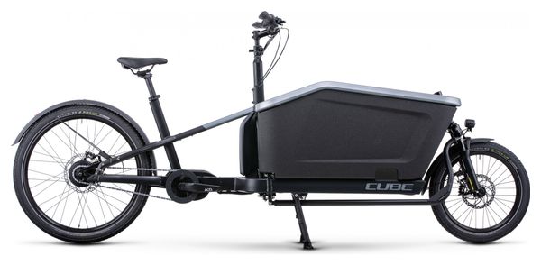 Cube Cargo Dual Hybrid 1000 Bicicletta elettrica da carico Enviolo Cargo 1000 Wh 20/27,5'' Flash Grey 2022