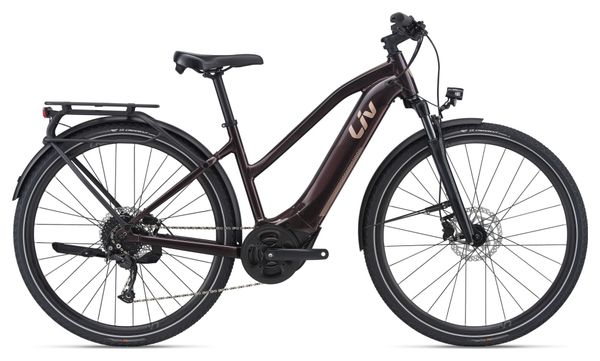 Liv Amitie E+2D Shimano Alivio 9V 500 Wh Black Women's electric mountain  bike