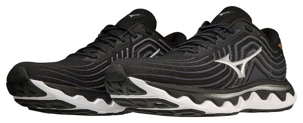 Chaussures de Running Mizuno Wave Horizon 6 Noir Blanc