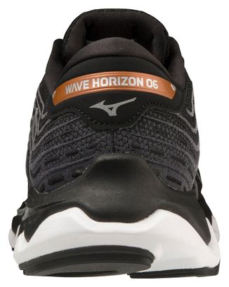 Chaussures de Running Mizuno Wave Horizon 6 Noir Blanc