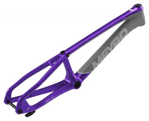 Cadre Meybo HSX Carbone Pro 21 Gris Mat Violet