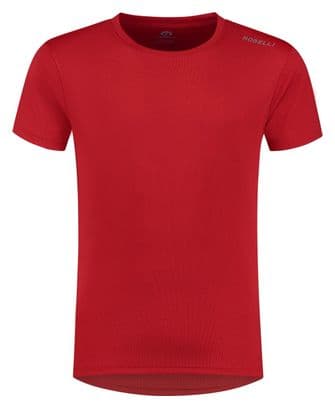 T-Shirt De Sport Manches Courtes Rogelli Promo - Enfant - Rouge