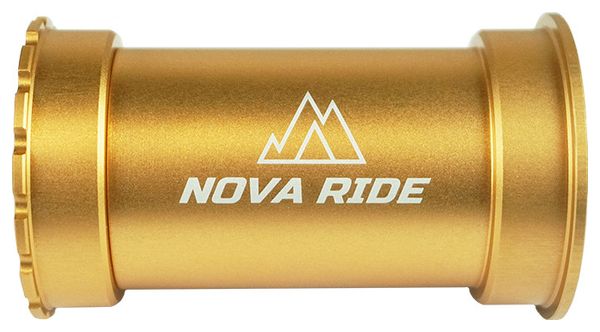 Boitier de pédalier Nova Ride BB386 24mm Or