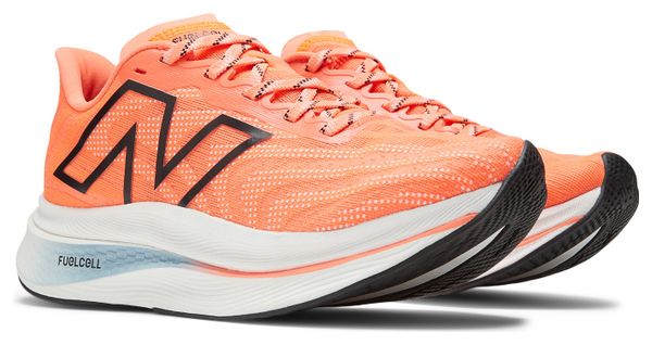 Chaussures de Running New Balance FuelCell Trainer v2 Rouge Femme
