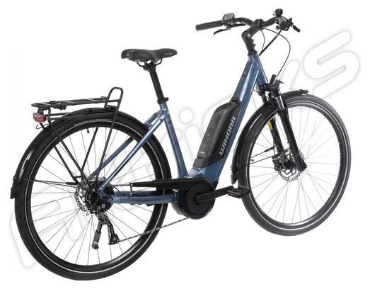 Bicicleta híbrida Winora Confort 9.4 400Wh Shimano Altus 9v Blue 2021