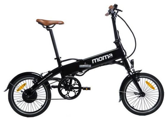 Velo Pliant Electrique Moma Bikes E 16TEEN Noir Alltricks