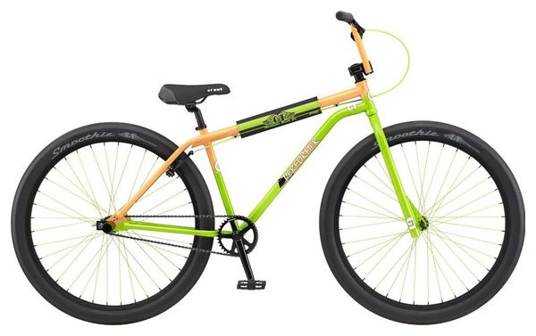 BMX Freestyle GT Heritage 29 Performer Peach Vert / Jaune 2021