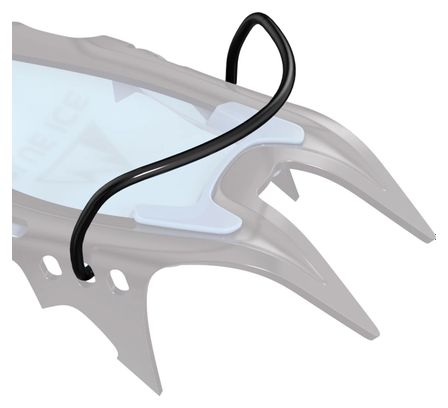 Crampons Unisexe Blue Ice Harfang Alpine Hybrid Noir