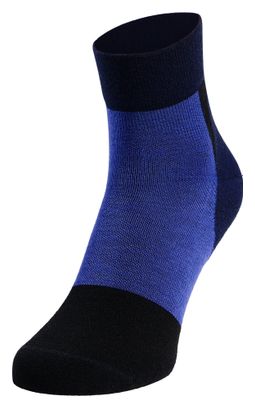 Odlo Performance Wool Low Wandersocken Schwarz/Violett