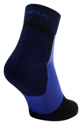 Odlo Performance Wool Low Wandersocken Schwarz/Violett