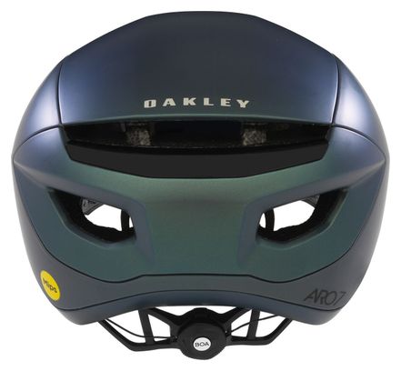 Casco de carretera Oakley ARO7 Lite Matte Pacific Colorshift - Azul