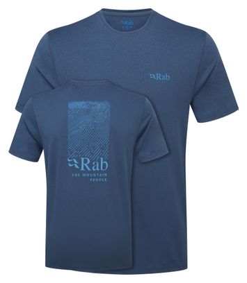 Maglietta tecnica a manica corta Rab Mantle Ridge Blu
