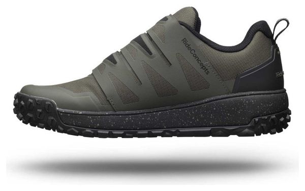 Chaussures VTT femme Ride Concept Livewire LTD camouflage bleu - Équipement cycliste sur La Bécanerie