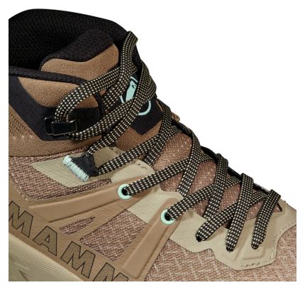 Dames Mammut Sertig II Mid Gore-Tex Beige/Bruin Wandelschoenen