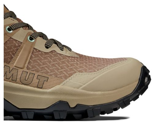 Dames Mammut Sertig II Mid Gore-Tex Beige/Bruin Wandelschoenen