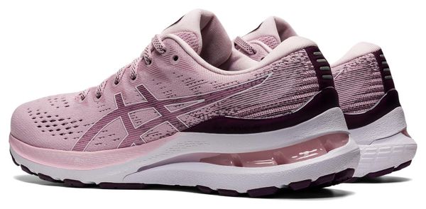 Asics Gel Kayano 28 Pink White Womens Running Shoes
