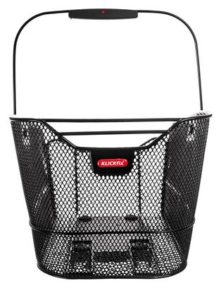 Klickfix Citymax Racktime Rear Basket 24L Nero