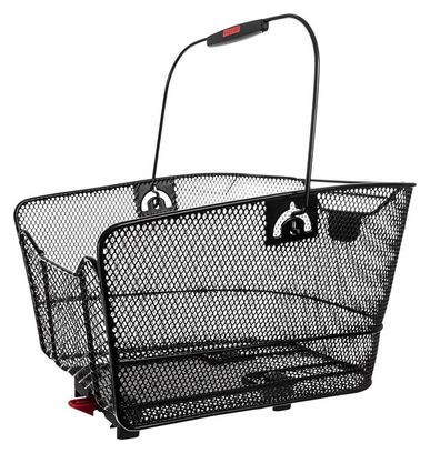 Klickfix Citymax Racktime Rear Basket 24L Nero