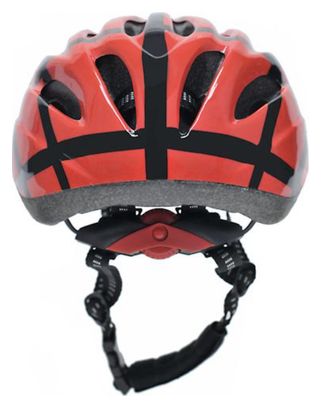 Casque de vélo pour enfant - Spider Rouge Noir - Casque enfant