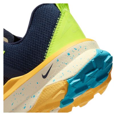 Producto reacondicionado - Zapatillas trail running Nike React Terra Kiger 9 Azul Amarillo 39 Mujer
