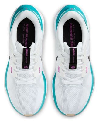 Nike Air Zoom Structure 25 Women's Running Shoes White Blue