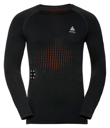 Maillot Manches Longues Chauffant Odlo I-Thermic Noir 