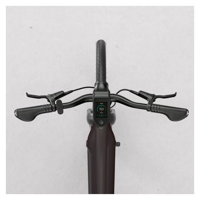 Vélo de Ville Électrique Btwin LD 920 E Cadre Bas Moteur Automatique Owuru 702Wh 700mm Noir