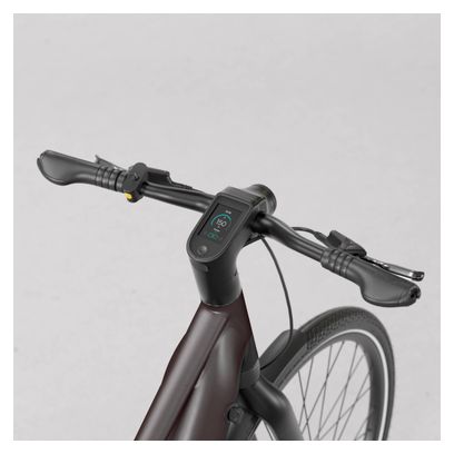 Vélo de Ville Électrique Btwin LD 920 E Cadre Bas Moteur Automatique Owuru 702Wh 700mm Noir