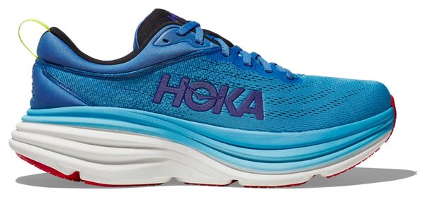 Hoka One One Bondi 8 Running-Schuhe Blau Herren