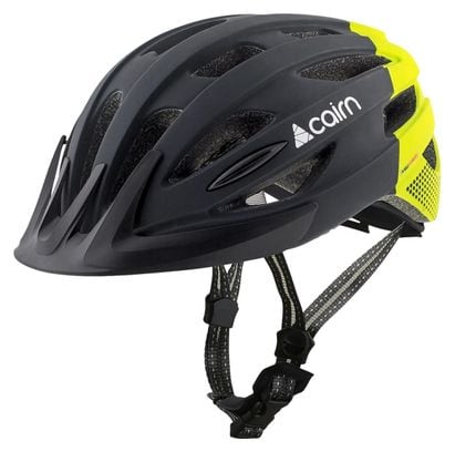 Cairn Fusion Led Usb Helmet Matte Black/ Yellow