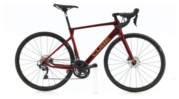 Produit reconditionné · Cube Agree C:62 Race Carbone · Rouge / Vélo de route / Cube | Très bon état