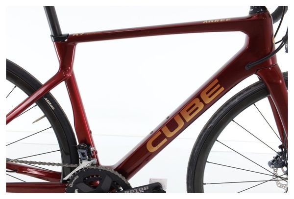 Produit reconditionné · Cube Agree C:62 Race Carbone · Rouge / Vélo de route / Cube | Très bon état