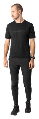 Camiseta Dynafit Trail Reflective negra para hombre