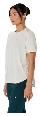 Asics Road Beige Jersey met korte mouwen