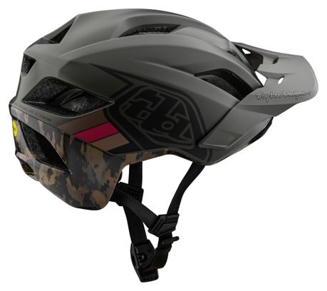 Troy Lee Designs Flowline SE Mips Grey/Brown MTB Casco
