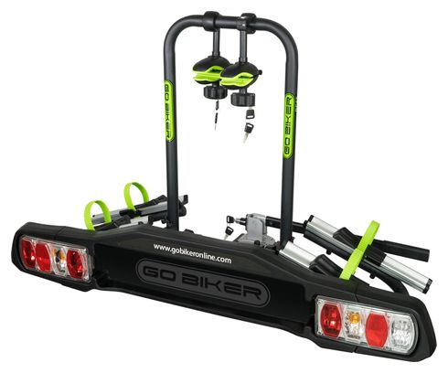 BEAT P01GB0007 Porte-Vélos. 2 vélos. Pliant et basculant. Poids max. 30 Kg. Avec antivol vélo et porte-vélos