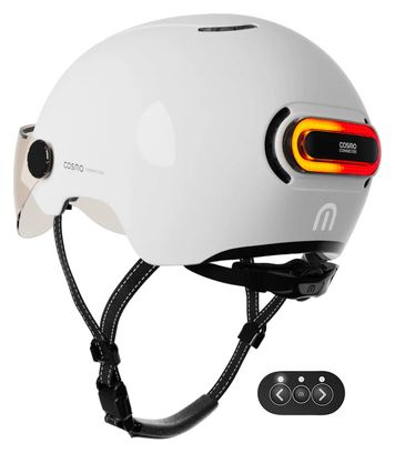 Cosmo Connected Fusion City Helmet White